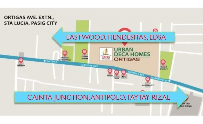 Urban Deca Homes Sm East Pasig Apartamento *
